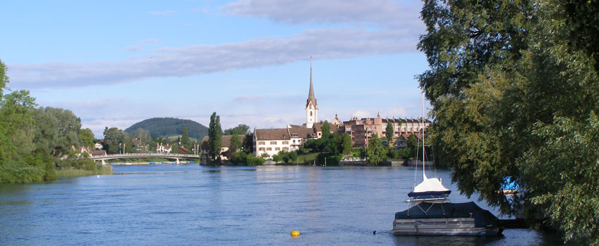 Geführte Rheintouren bis Schaffhausen (Schweiz) 