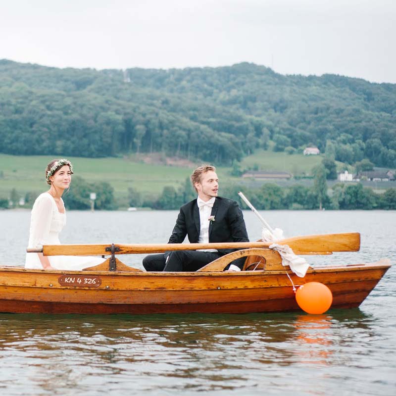 Bootsscheune: Hochzeit direkt am See